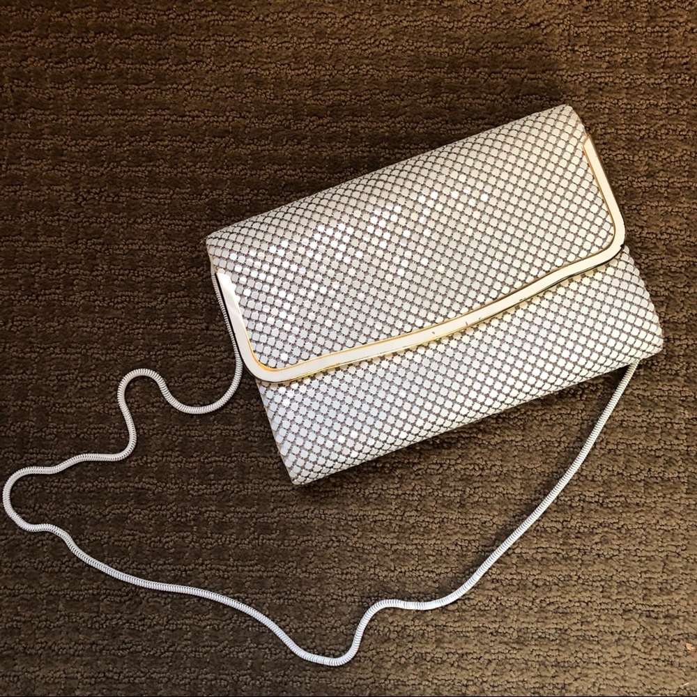 Stunning vintage metal mesh purse